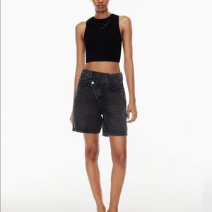 BNWOT Agolde Cross Cross Shorts